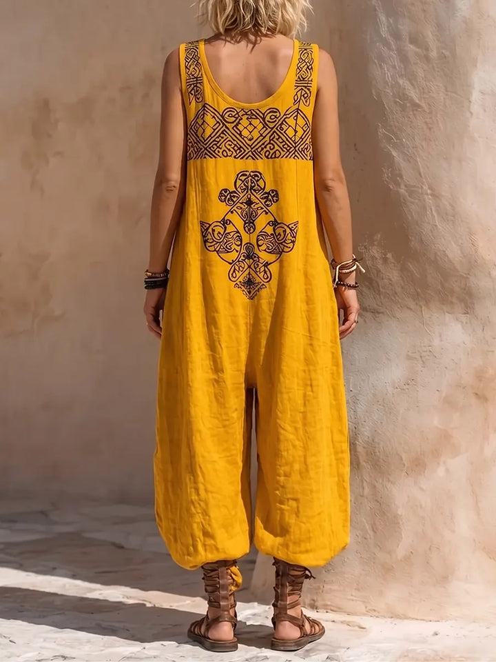 Kata - Kombinezon žuta boho