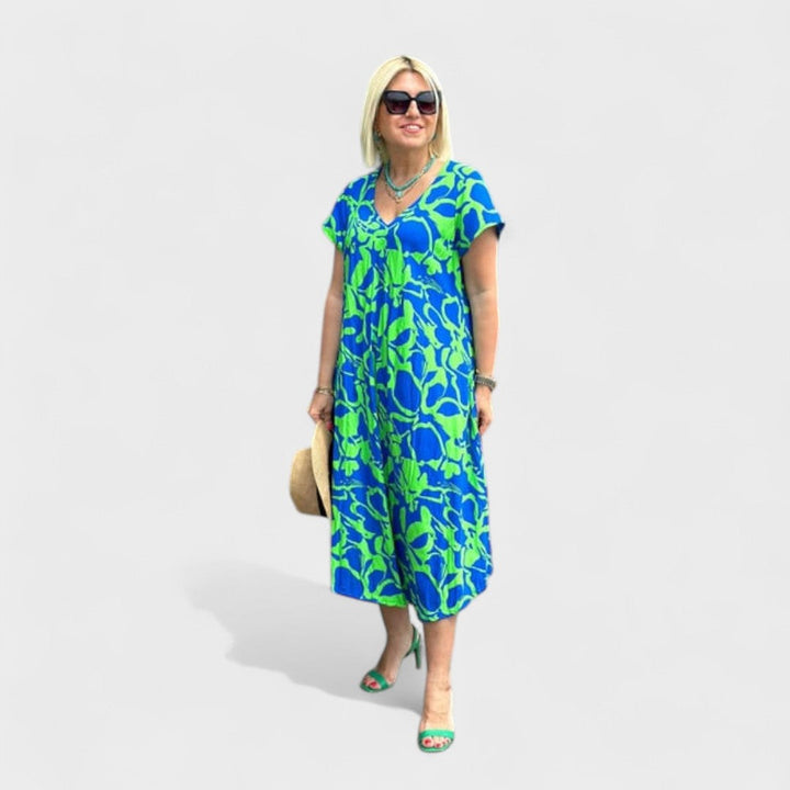 Rita – Elegantna Cvjetna Haljina